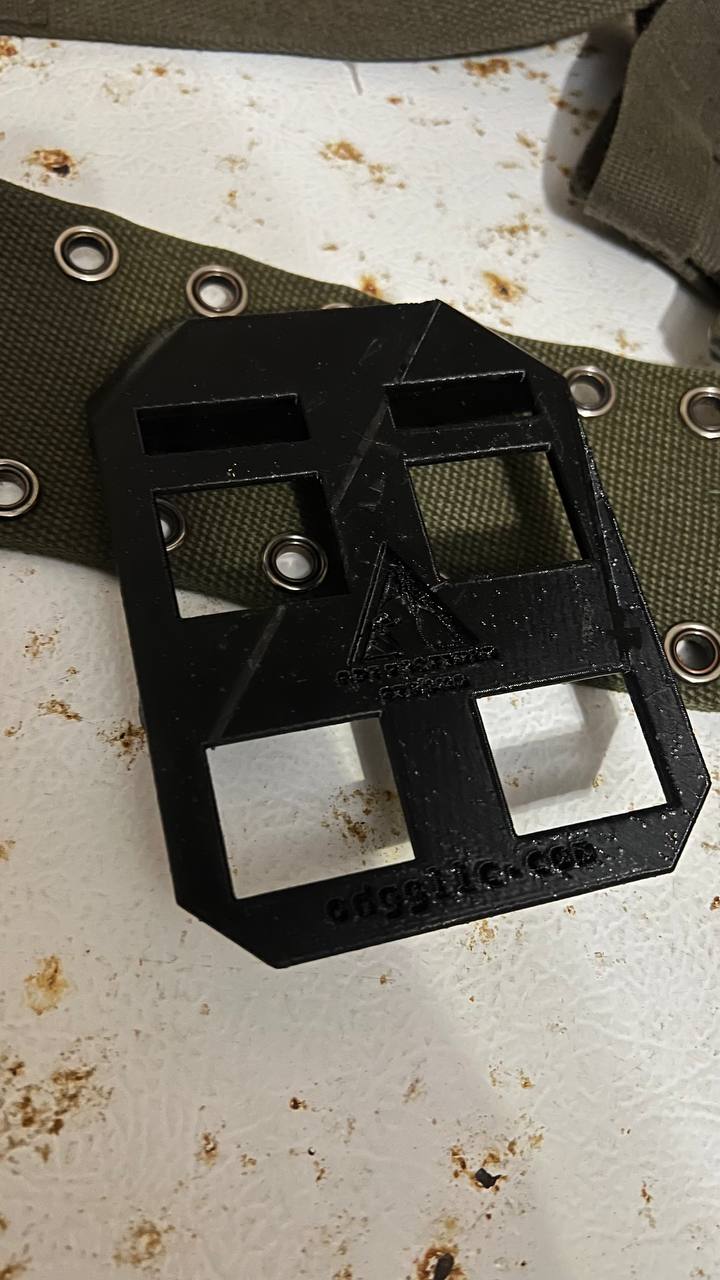 German Web Mount (Bundeswehr) to MOLLE II 2x2 Adapter