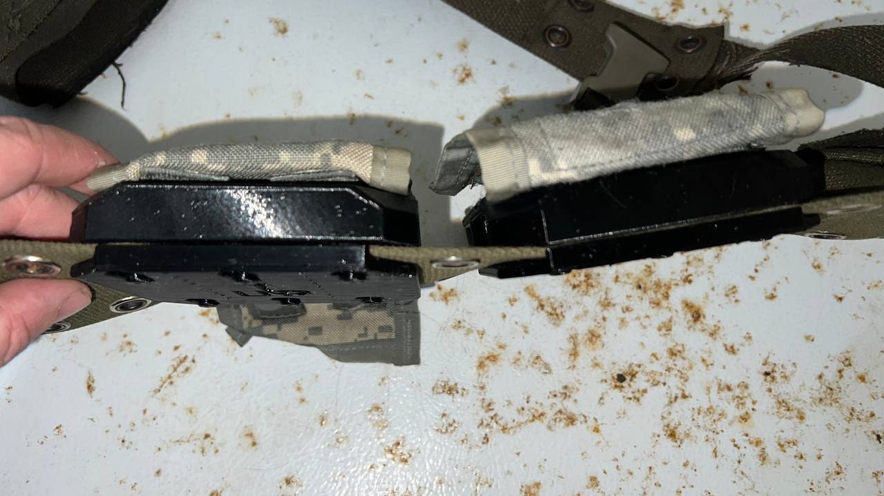 German Web Mount (Bundeswehr) to MOLLE II 2x2 Adapter